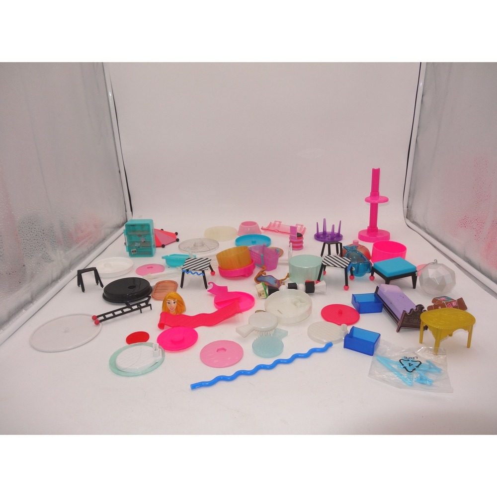 LOL Surprise Doll Furniture and Accessories Mixed Lot Multicolor Plastic Playset